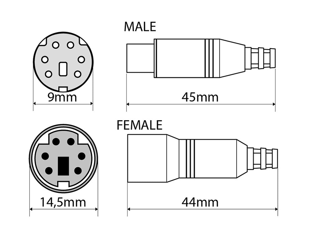 KWE-CAM5D - Adaptateur pour connexion directe Alpine avec câble de connexion WAECO / DOMETIC