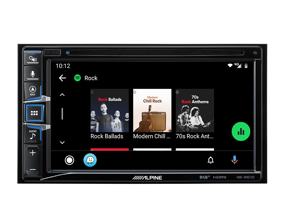 INE-W611 - Station multimédia 2-DIN avec écran tactile