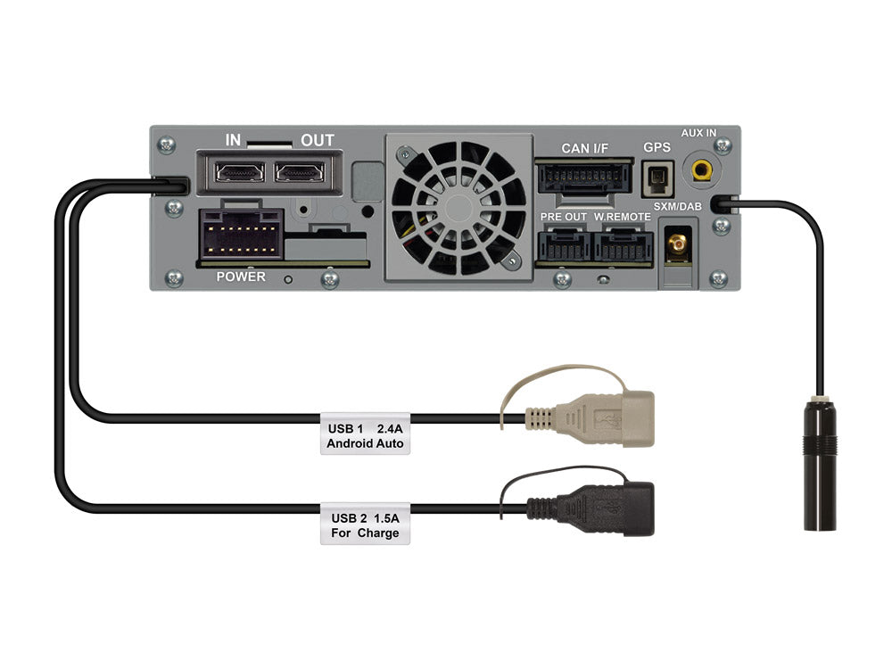 iLX-F905DU - Station multimédia tactile de 9 pouces pour Fiat Ducato 7