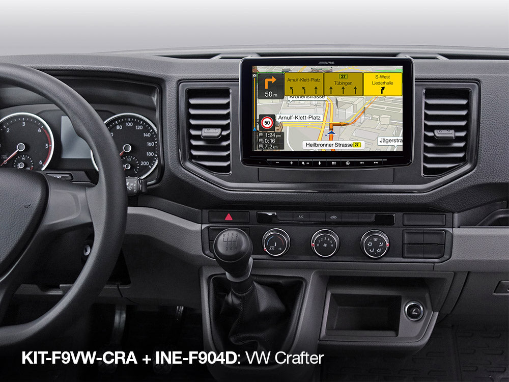 KIT-F9VW-CRA - Kit d'installation  iLX-F903D / INE-F904D pour VW Crafter (2017 et plus récent)