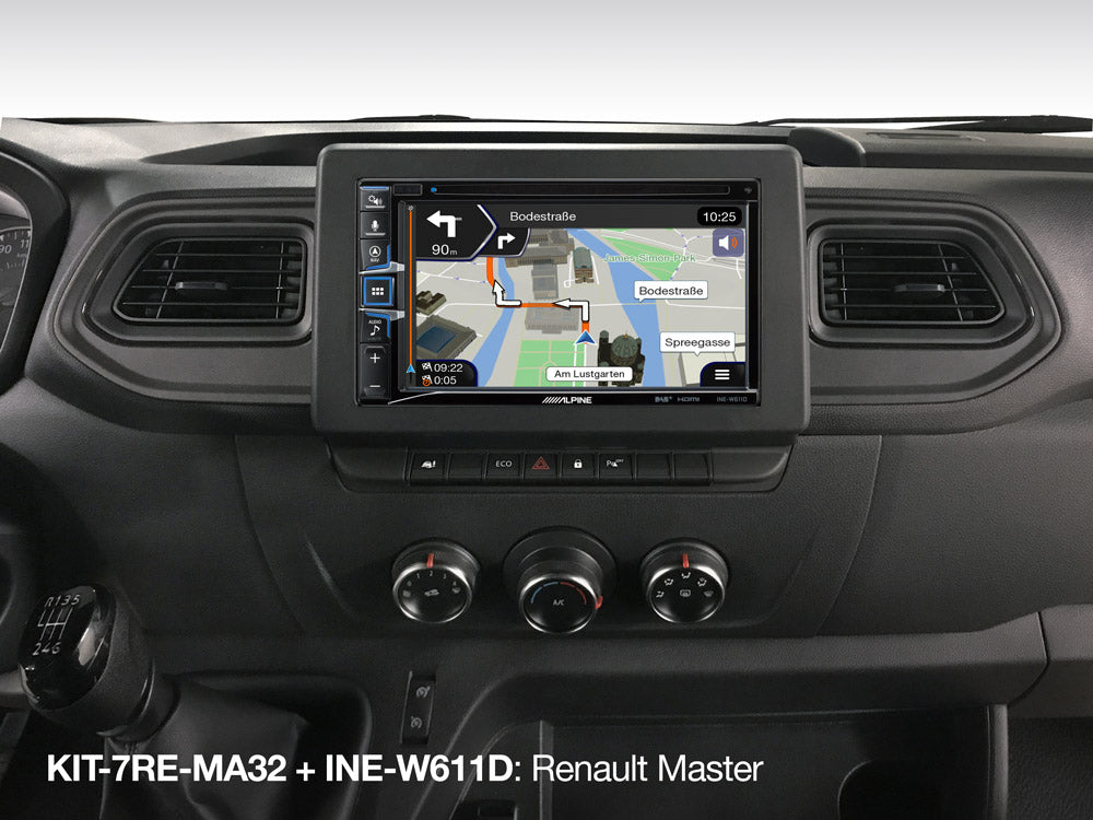 KIT-7RE-MA32 - Kit d’installation pour Renault Master 3, Opel Movano et Nissan NV400