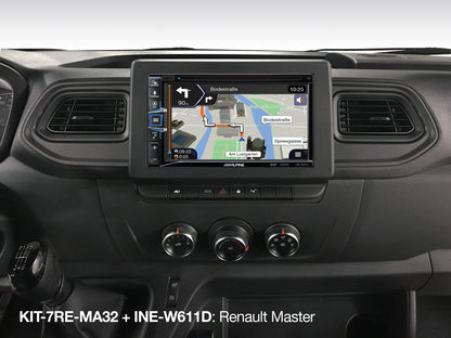 KIT-7RE-MA32 - Kit d’installation pour Renault Master 3, Opel Movano et Nissan NV400