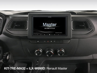 KIT-7RE-MA32 - Kit d’installation pour Renault Master 3, Opel Movano et Nissan NV400