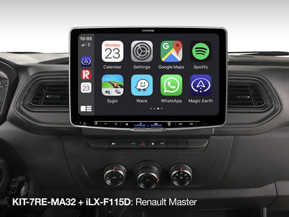 KIT-7RE-MA32 - Kit d’installation pour Renault Master 3, Opel Movano et Nissan NV400