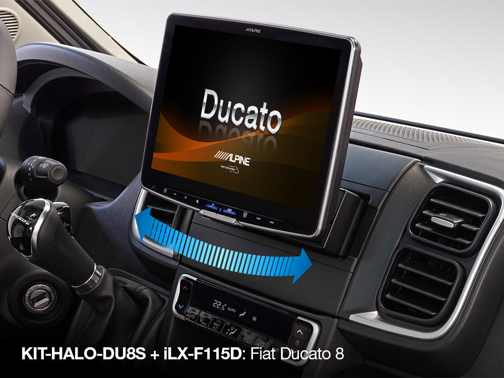 KIT-HALO-DU8S - Kit de montage orientable pour Fiat Ducato 8