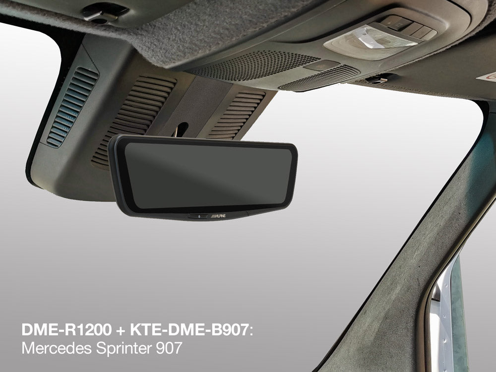 KTE-DME-B907 - Kit d'installation spécifique pour installer le DME-R1200 dans un Mercedes Sprinter 907/910