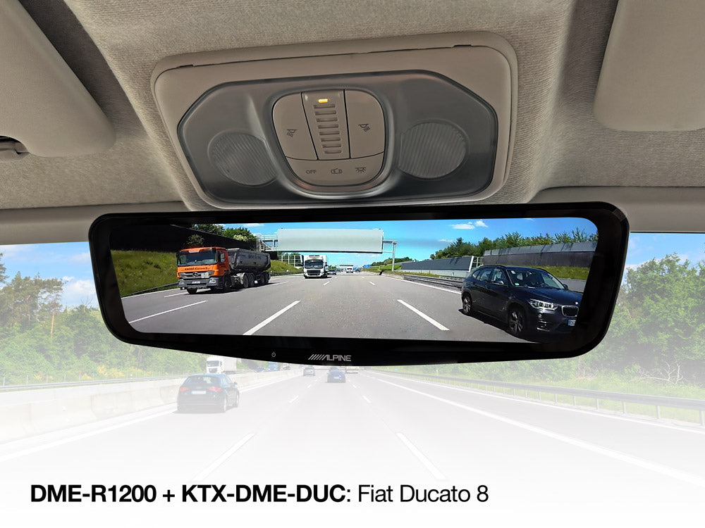 KTX-DME-DUC - Kit d'installation spécifique pour installer le DME-R1200 dans un Fiat Ducato