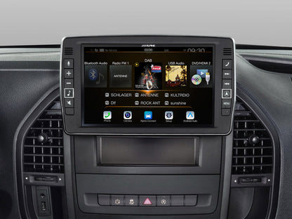 X903D-V447 - Système de navigation 9 pouces pour Mercedes Vito (447)