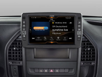 X903D-V447 - Système de navigation 9 pouces pour Mercedes Vito (447)