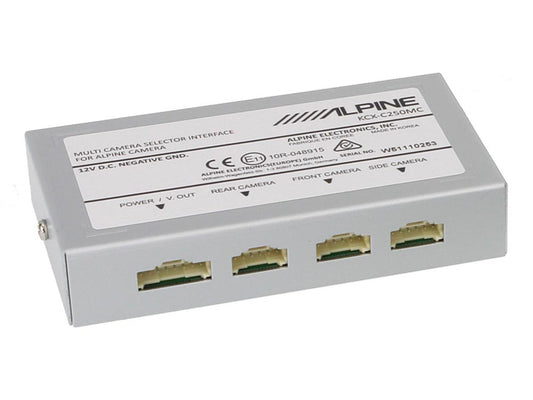 KCX-C250MC - Boîtier d'extension pour connecter jusqu'à 3 caméras Alpine