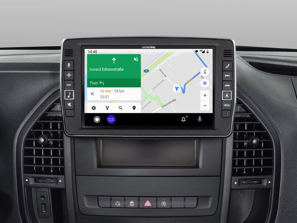 X903D-V447 - Système de navigation 9 pouces pour Mercedes Vito (447)