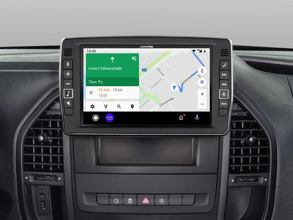 X903D-V447 - Système de navigation 9 pouces pour Mercedes Vito (447)