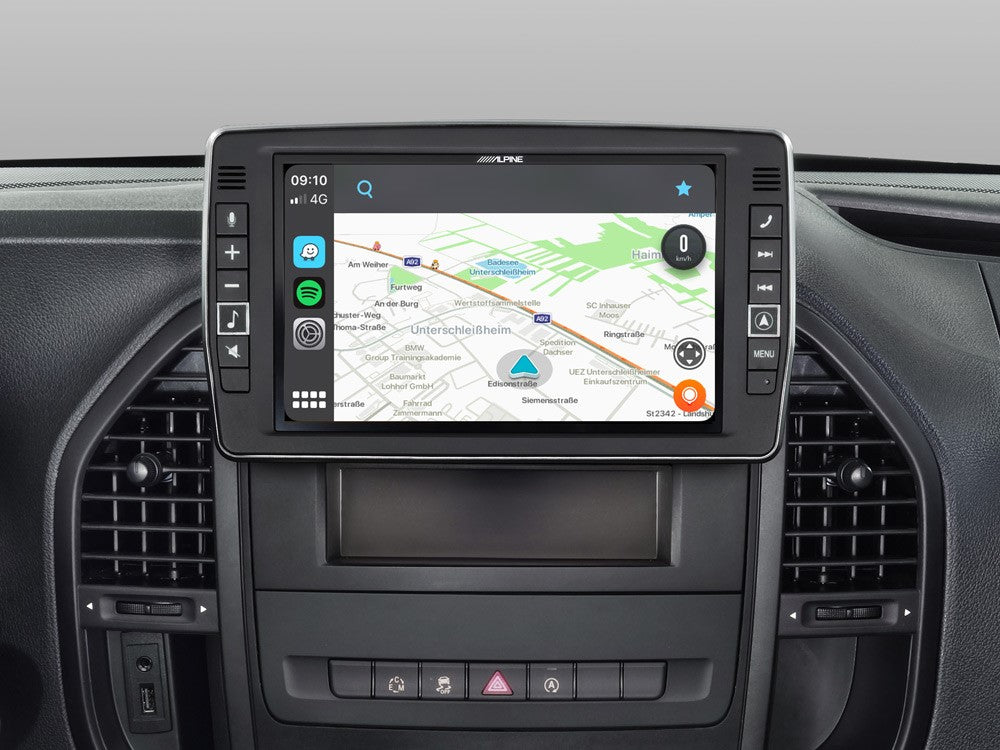 X903D-V447 - Système de navigation 9 pouces pour Mercedes Vito (447)