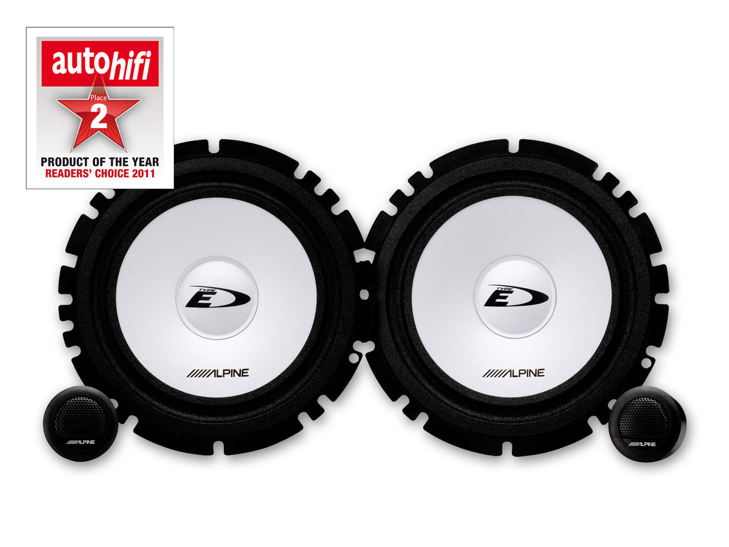 SXE-1750S - Kit haut-parleurs séparés 2 voies 16,5cm (280W max)