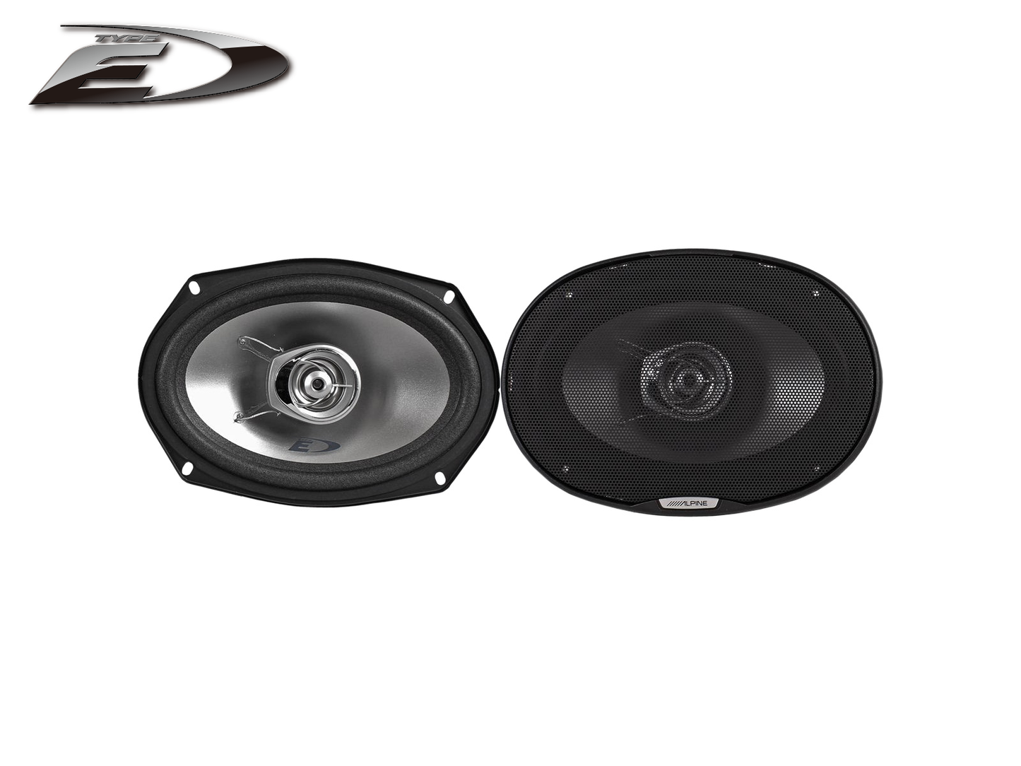 SXE-6925S - Haut-parleurs coaxiaux 2 voies 23 cm x 15 cm (280W max)