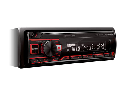 UTE-204DAB Autoradio 1-DIN numérique Bluetooth et DAB