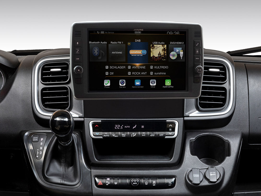 X903D-DU8S - Système de navigation 9 pouces avec écran ajustable pour Fiat Ducato 8