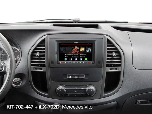 KIT-702-447 - Kit d'installation 7 pouces avec interface CAN-Bus pour Mercedes Vito (447)