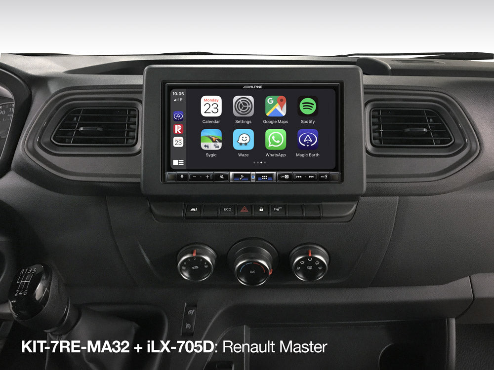KIT-7RE-MA32 - Kit d’installation pour Renault Master 3, Opel Movano et Nissan NV400