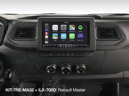 KIT-7RE-MA32 - Kit d’installation pour Renault Master 3, Opel Movano et Nissan NV400