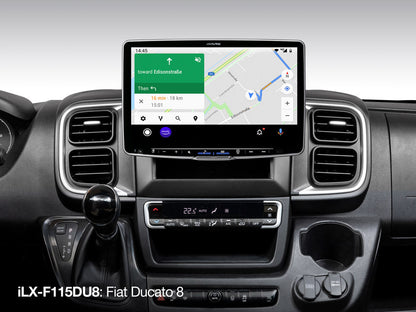 iLX-F115DU8 - Station multimédia tactile de 11 pouces pour Fiat Ducato 8