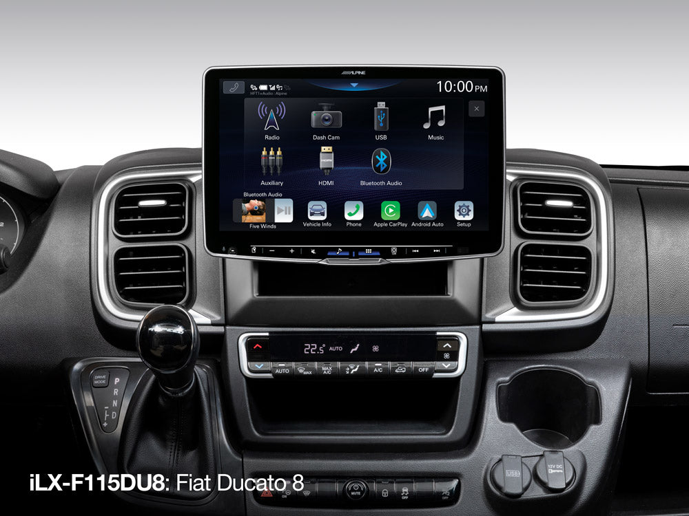 iLX-F115DU8 - Station multimédia tactile de 11 pouces pour Fiat Ducato 8