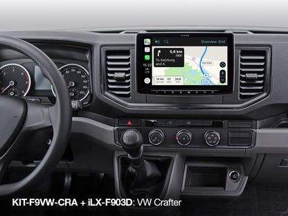 KIT-F9VW-CRA - Kit d'installation  iLX-F903D / INE-F904D pour VW Crafter (2017 et plus récent)