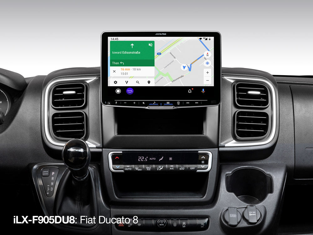 iLX-F905DU8 - Station multimédia tactile de 9 pouces pour Fiat Ducato 8