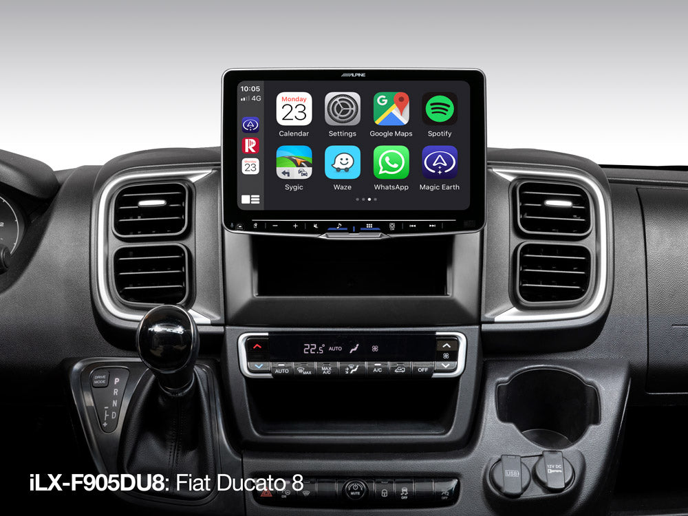 iLX-F905DU8 - Station multimédia tactile de 9 pouces pour Fiat Ducato 8
