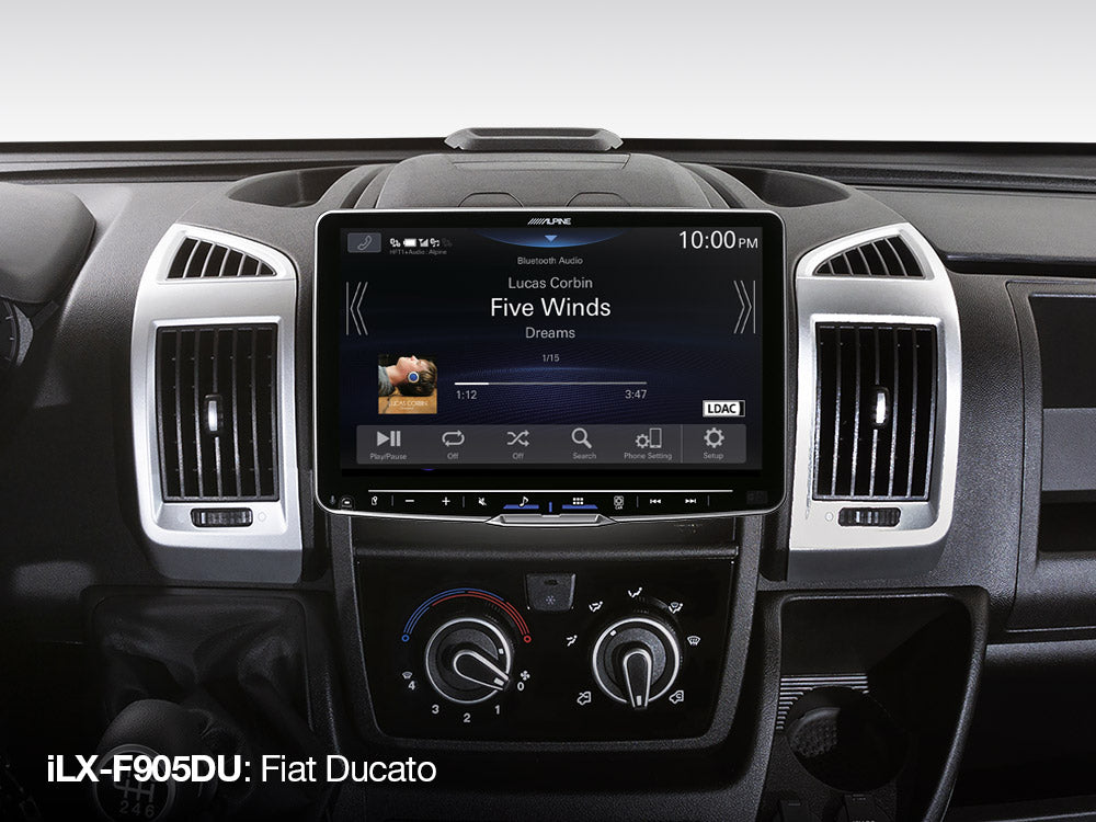 iLX-F905DU - Station multimédia tactile de 9 pouces pour Fiat Ducato 7