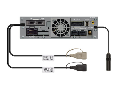 iLX-F905DU - Station multimédia tactile de 9 pouces pour Fiat Ducato 7