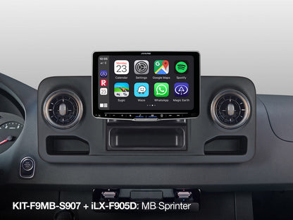 KIT-F9MB-S907 - Kit d'installation pour Mercedes Sprinter 907 (VS 30) à partir de 2018 pour Alpine Halo11 et Halo9
