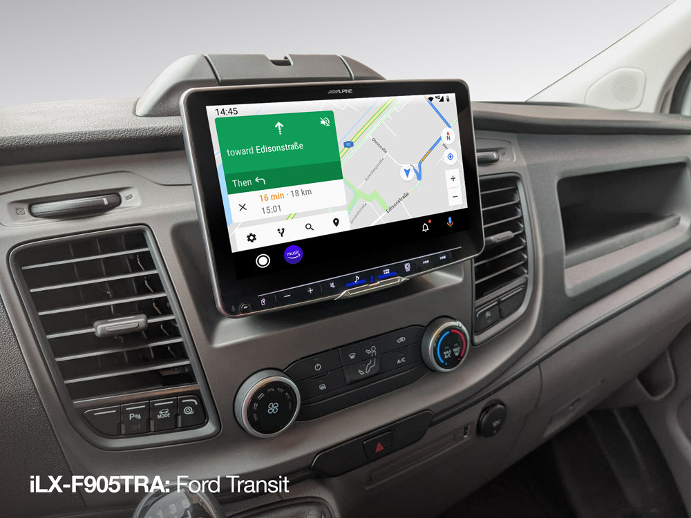 iLX-F905TRA - Station multimédia tactile de 9 pouces pour Ford Transit
